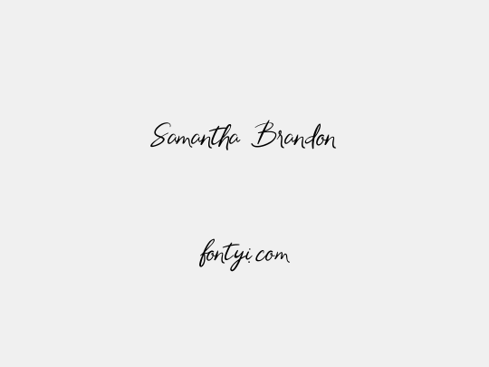 Samantha Brandon