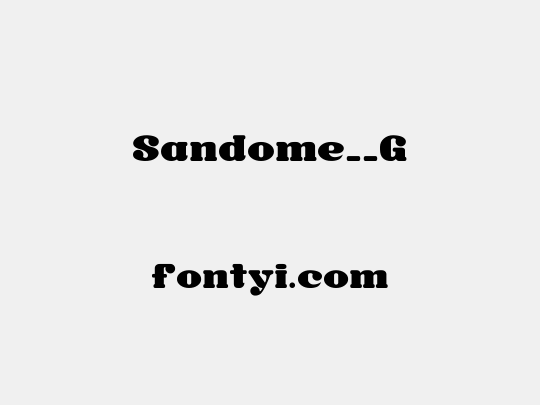 Sandome__G