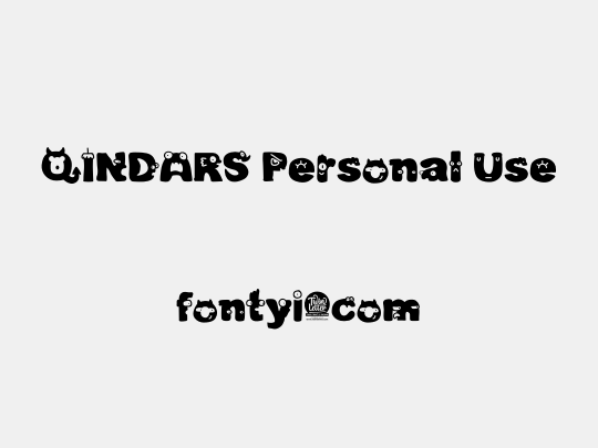 QINDARS Personal Use