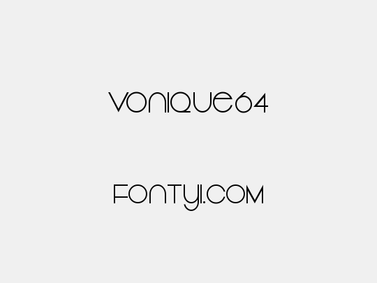 Vonique64