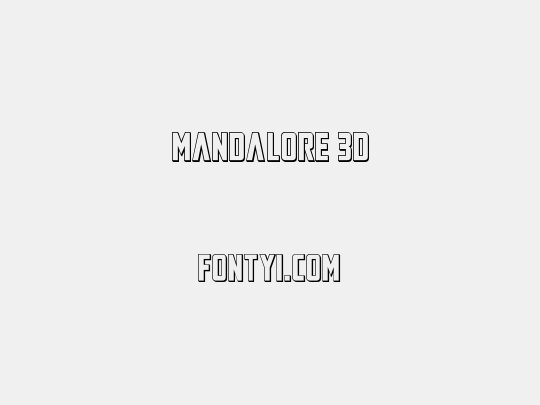Mandalore 3D