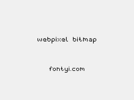 webpixel bitmap