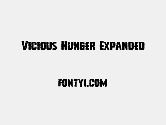 Vicious Hunger Expanded