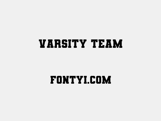 Varsity Team
