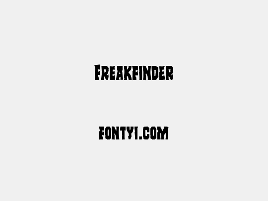 Freakfinder