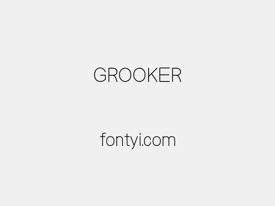 GROOKER