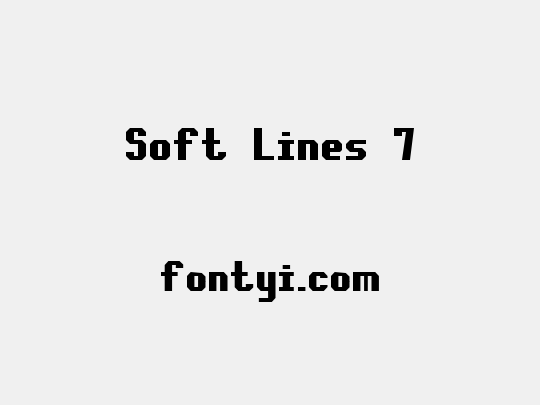 Soft Lines 7