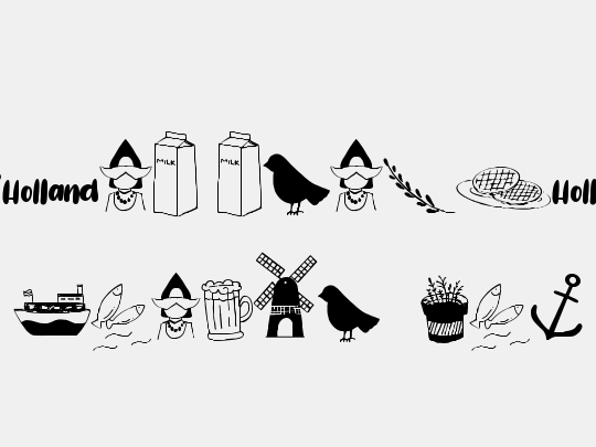 Holland Dingbats