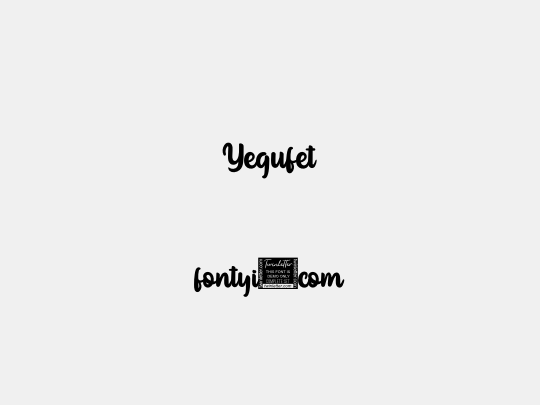 Yegufet