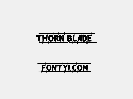 Thorn Blade