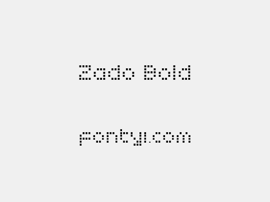 Zado Bold