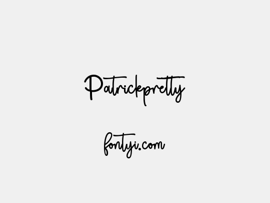 Patrickpretty