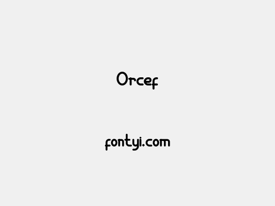 Orcef