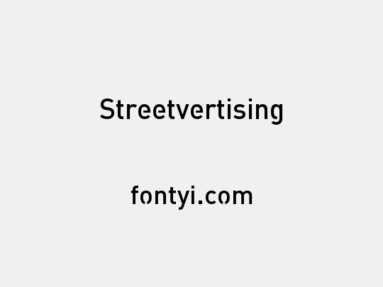 Streetvertising