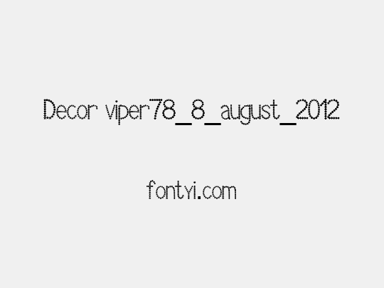 Decor viper78_8_august_2012