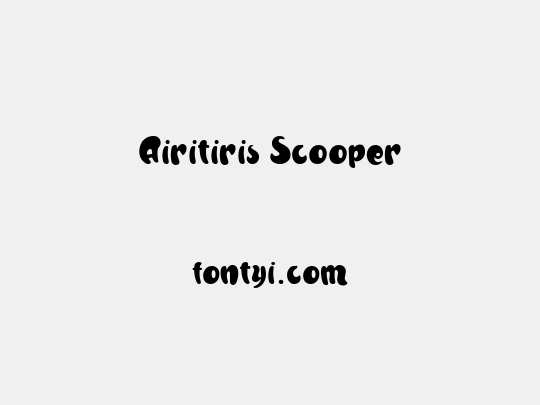 Airitiris Scooper