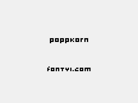 Poppkorn