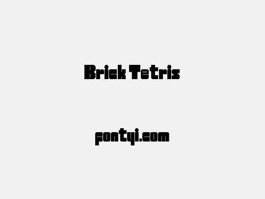 Brick Tetris