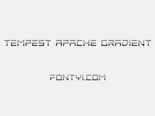 Tempest Apache Gradient