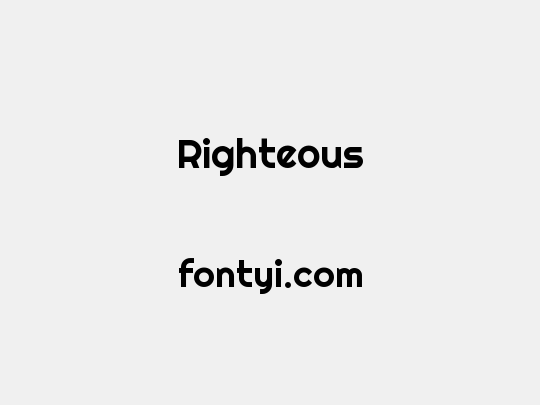 Righteous