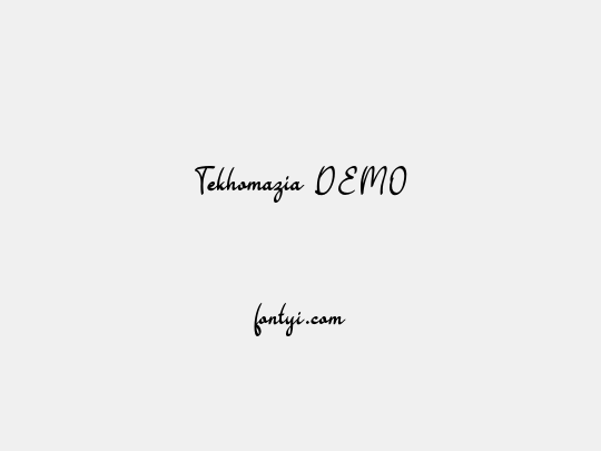 Tekhomazia DEMO