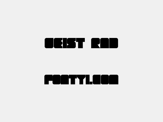 GEIST RND