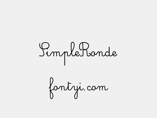 SimpleRonde