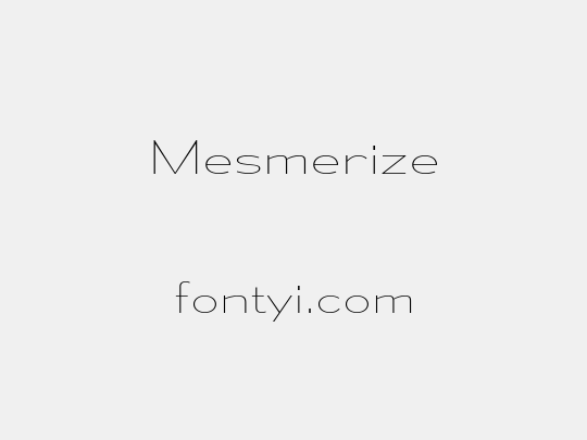 Mesmerize