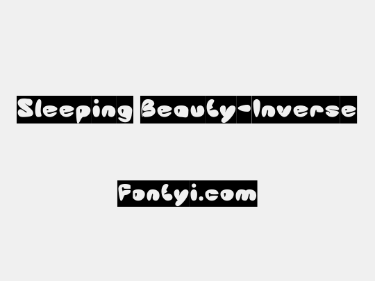 Sleeping Beauty-Inverse