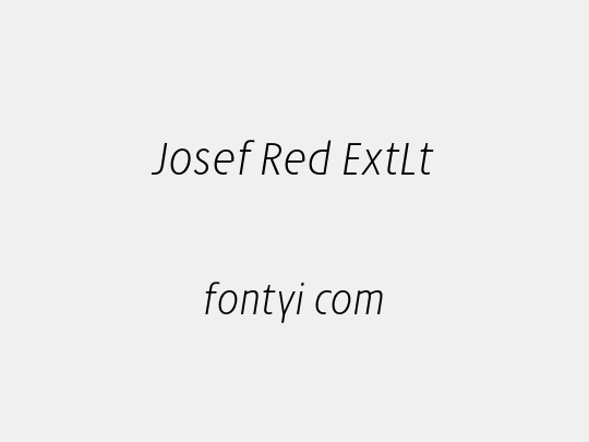 Josef Red ExtLt