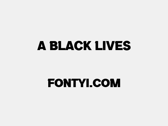 a Black Lives