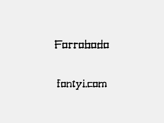 Forrobodo