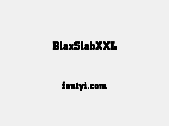 BlaxSlabXXL