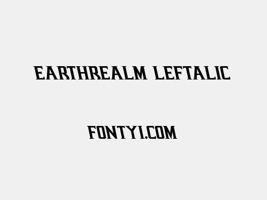 Earthrealm Leftalic