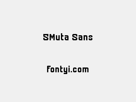 5Muta Sans
