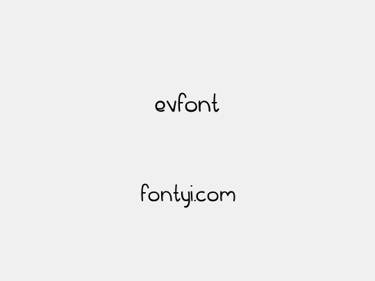 evfont