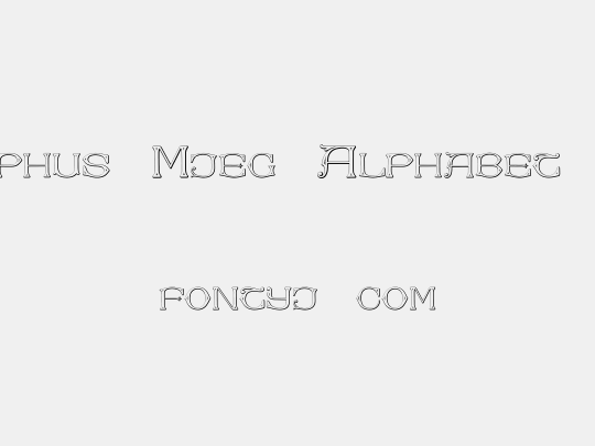 Dolphus-Mieg Alphabet Two