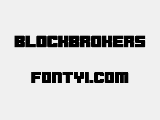Blockbrokers
