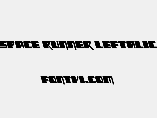 Space Runner Leftalic