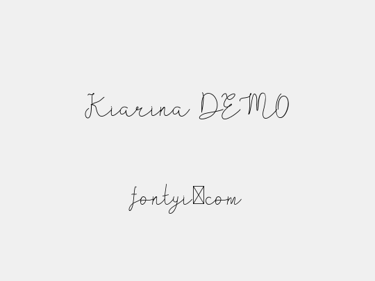 Kiarina DEMO