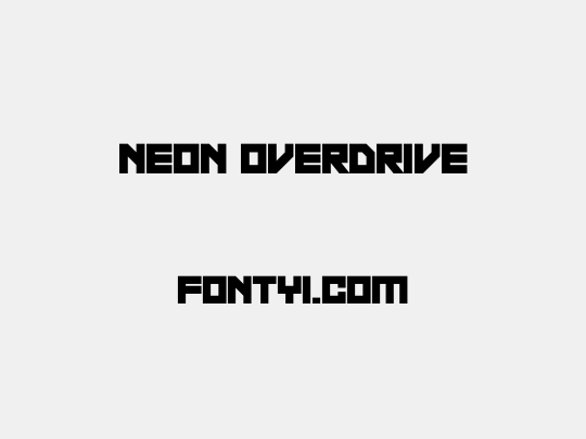 Neon Overdrive