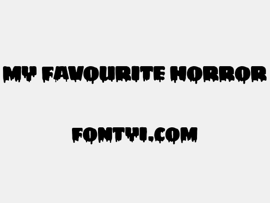 My Favourite Horror