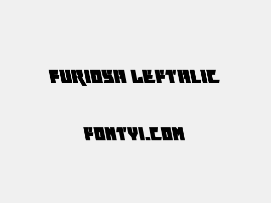 Furiosa Leftalic
