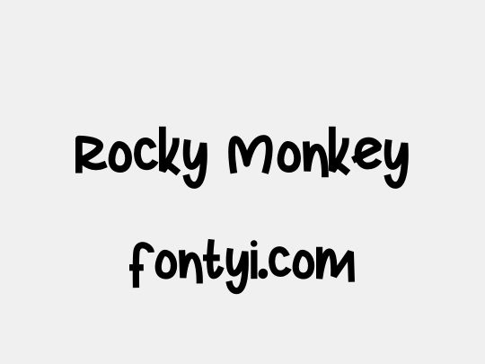 Rocky Monkey