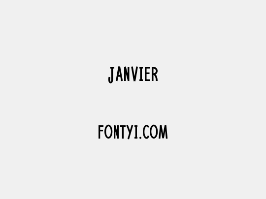 Janvier