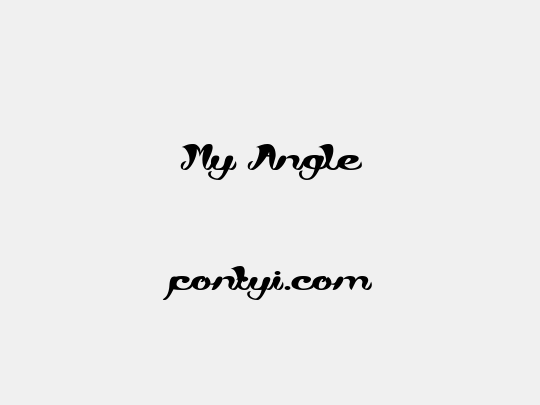 My Angle