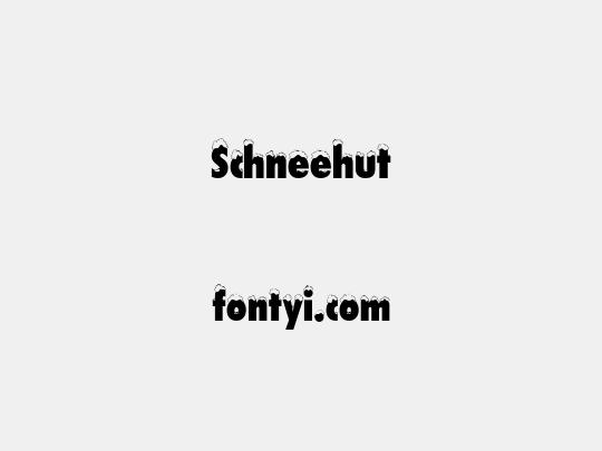 Schneehut