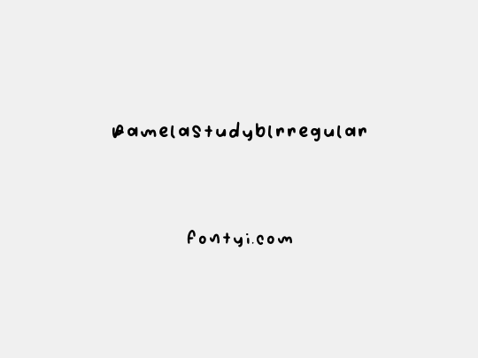 Pamelastudyblrregular