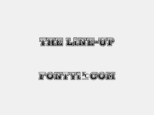 The Line-Up