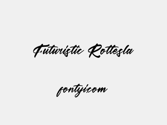 Futuristic Rottesla